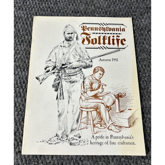 The Pennsylvania Folk Festival Magazine Program Autumn 1981 Folklife Kutztown - Picture 1 of 9